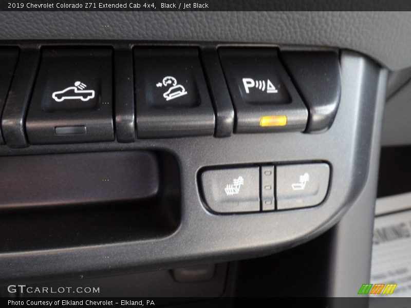 Black / Jet Black 2019 Chevrolet Colorado Z71 Extended Cab 4x4
