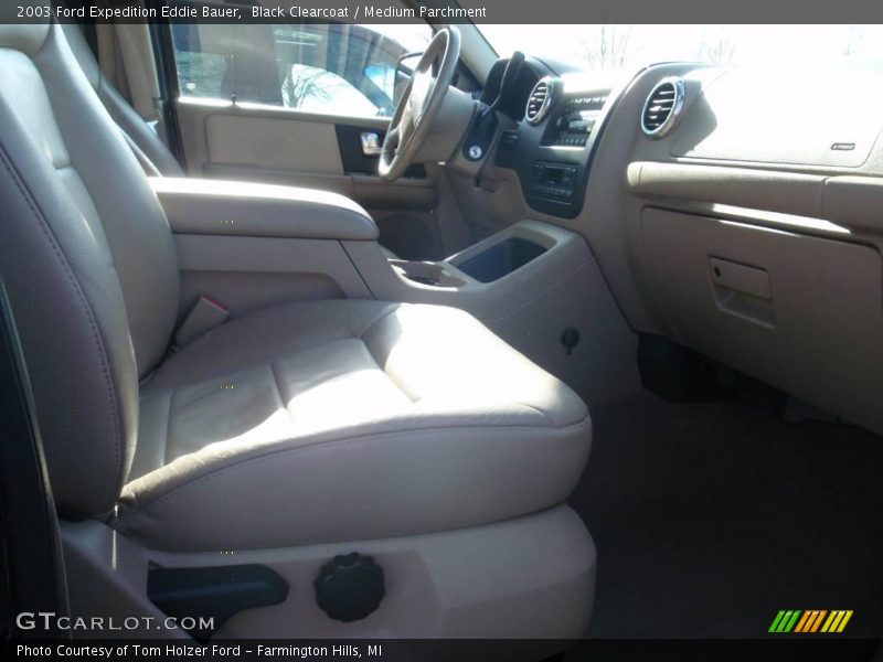 Black Clearcoat / Medium Parchment 2003 Ford Expedition Eddie Bauer
