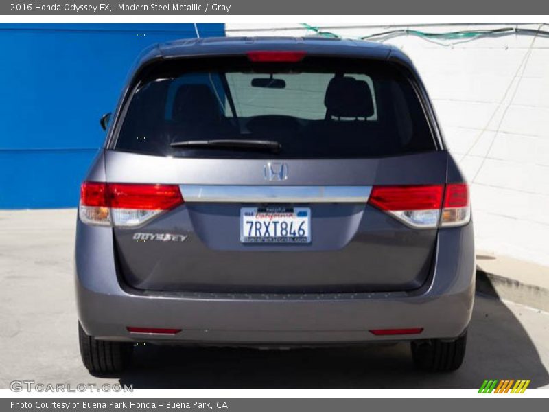 Modern Steel Metallic / Gray 2016 Honda Odyssey EX