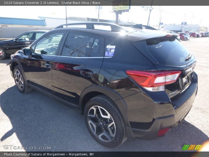 Crystal Black Silica / Black 2019 Subaru Crosstrek 2.0i Limited