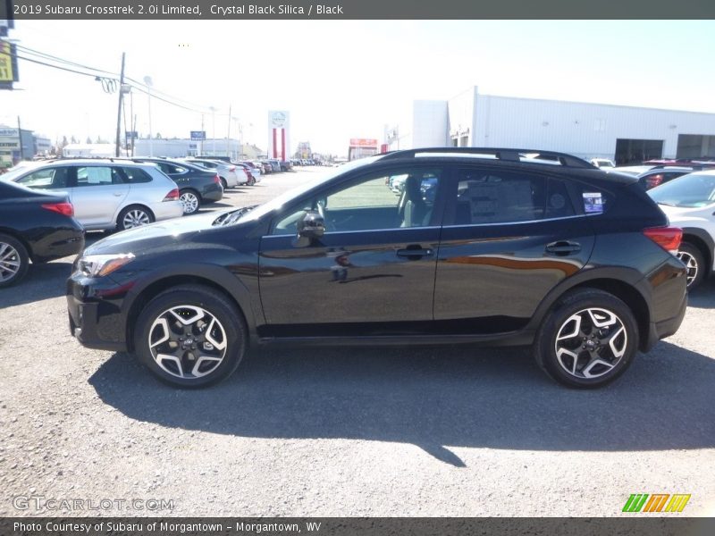 Crystal Black Silica / Black 2019 Subaru Crosstrek 2.0i Limited