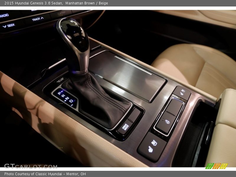 Manhattan Brown / Beige 2015 Hyundai Genesis 3.8 Sedan