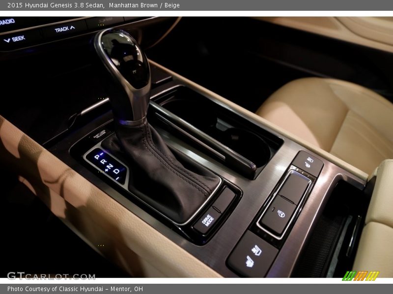 Manhattan Brown / Beige 2015 Hyundai Genesis 3.8 Sedan