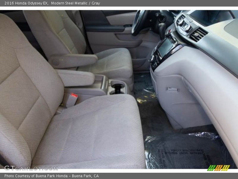 Modern Steel Metallic / Gray 2016 Honda Odyssey EX