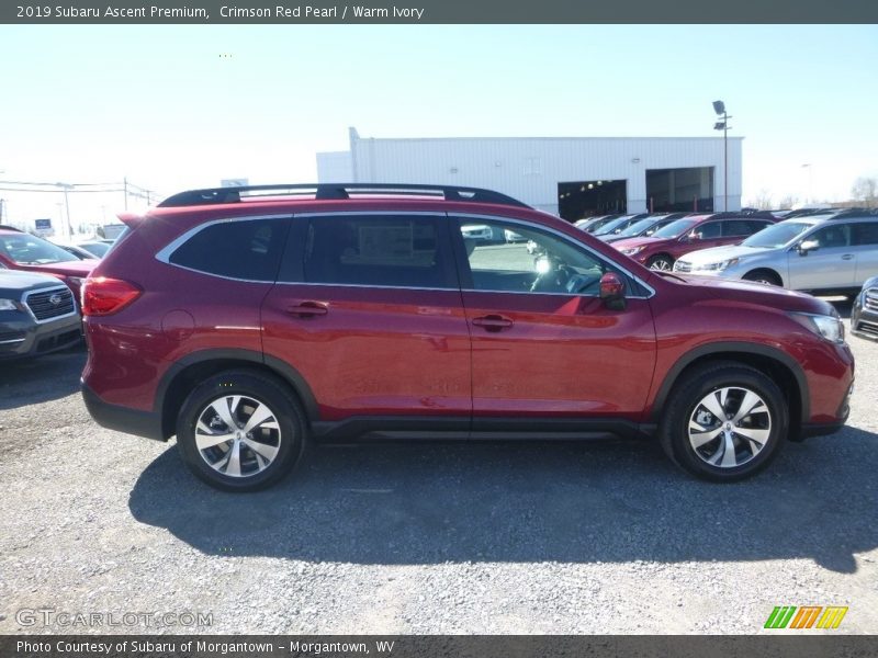 Crimson Red Pearl / Warm Ivory 2019 Subaru Ascent Premium