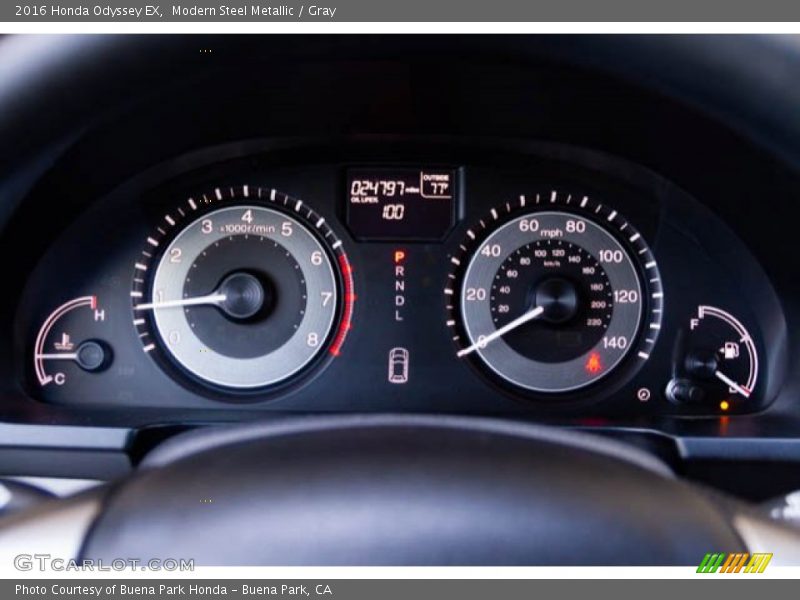Modern Steel Metallic / Gray 2016 Honda Odyssey EX