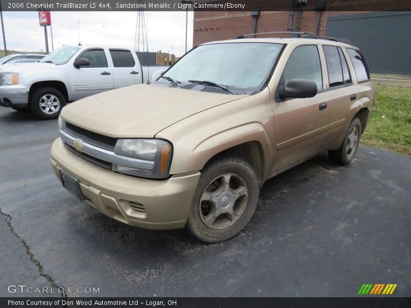 Sandstone Metallic / Light Cashmere/Ebony 2006 Chevrolet TrailBlazer LS 4x4