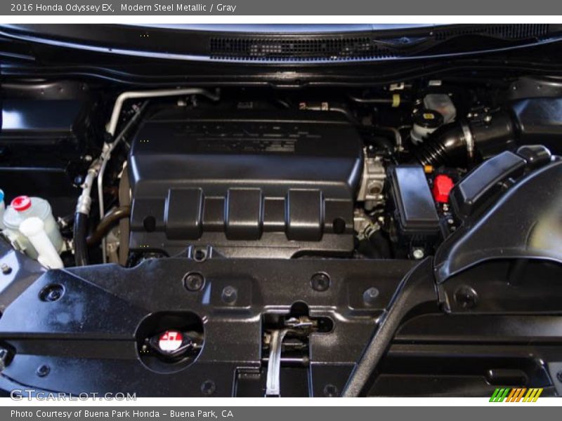 Modern Steel Metallic / Gray 2016 Honda Odyssey EX
