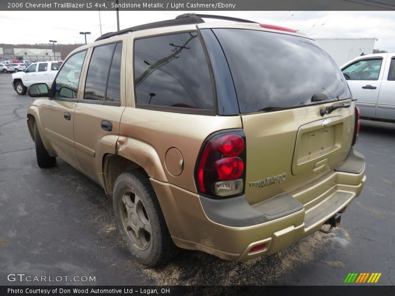Sandstone Metallic / Light Cashmere/Ebony 2006 Chevrolet TrailBlazer LS 4x4