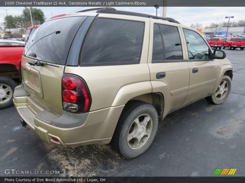 Sandstone Metallic / Light Cashmere/Ebony 2006 Chevrolet TrailBlazer LS 4x4