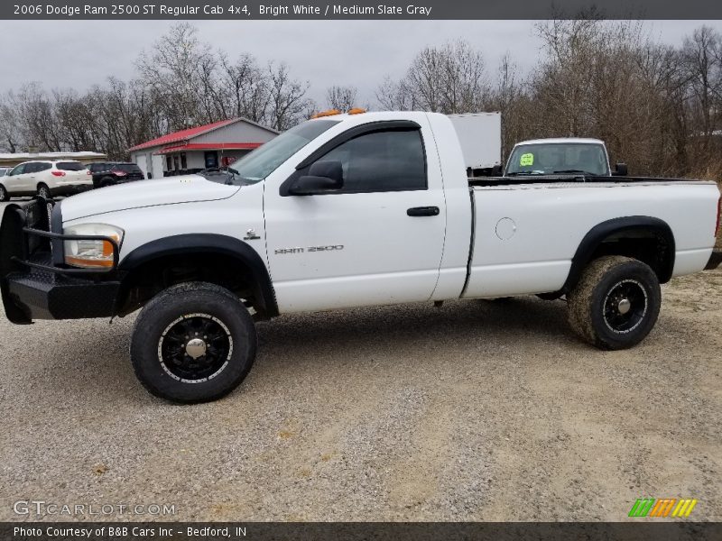 Bright White / Medium Slate Gray 2006 Dodge Ram 2500 ST Regular Cab 4x4