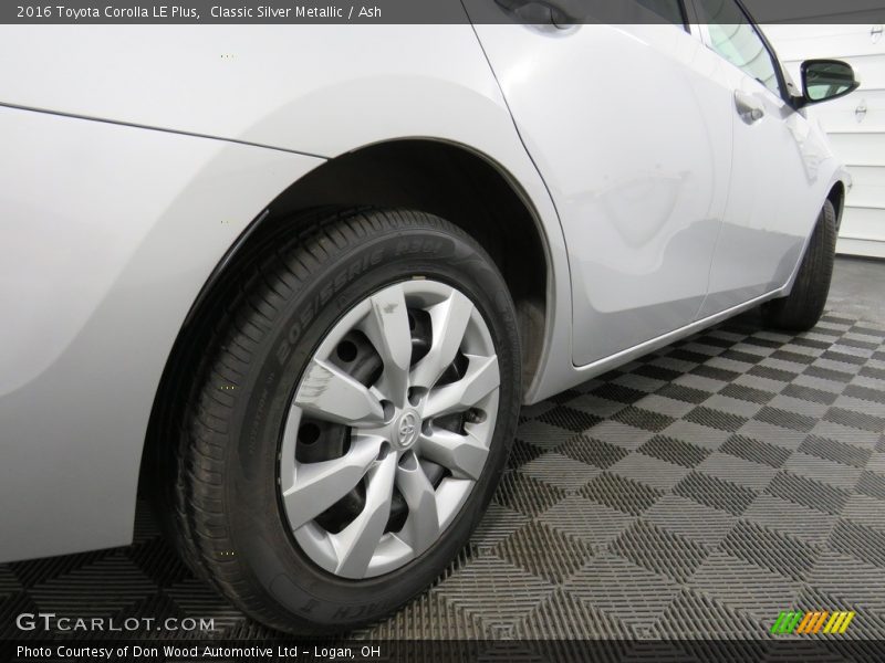 Classic Silver Metallic / Ash 2016 Toyota Corolla LE Plus