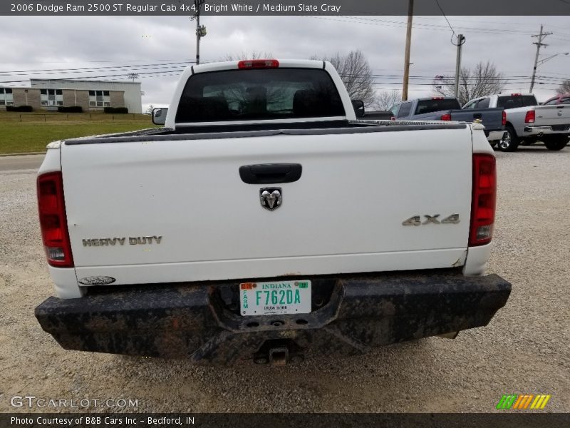 Bright White / Medium Slate Gray 2006 Dodge Ram 2500 ST Regular Cab 4x4