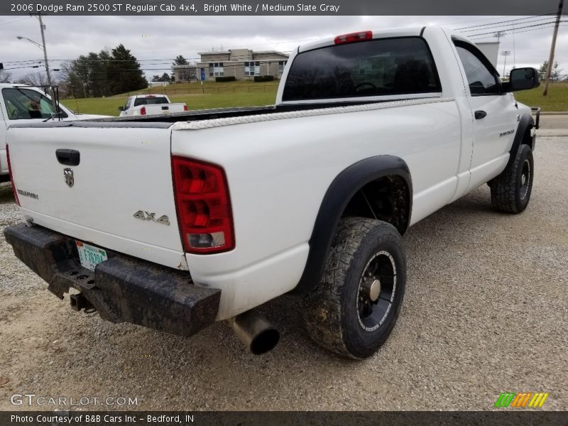 Bright White / Medium Slate Gray 2006 Dodge Ram 2500 ST Regular Cab 4x4