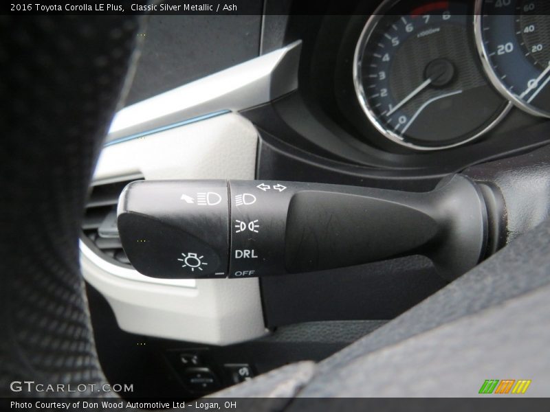 Classic Silver Metallic / Ash 2016 Toyota Corolla LE Plus