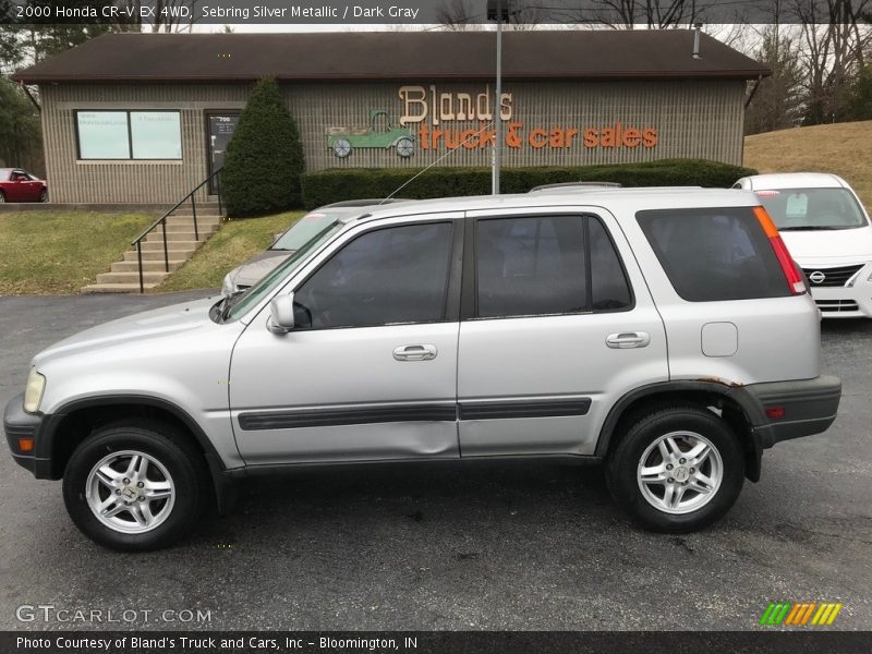 Sebring Silver Metallic / Dark Gray 2000 Honda CR-V EX 4WD