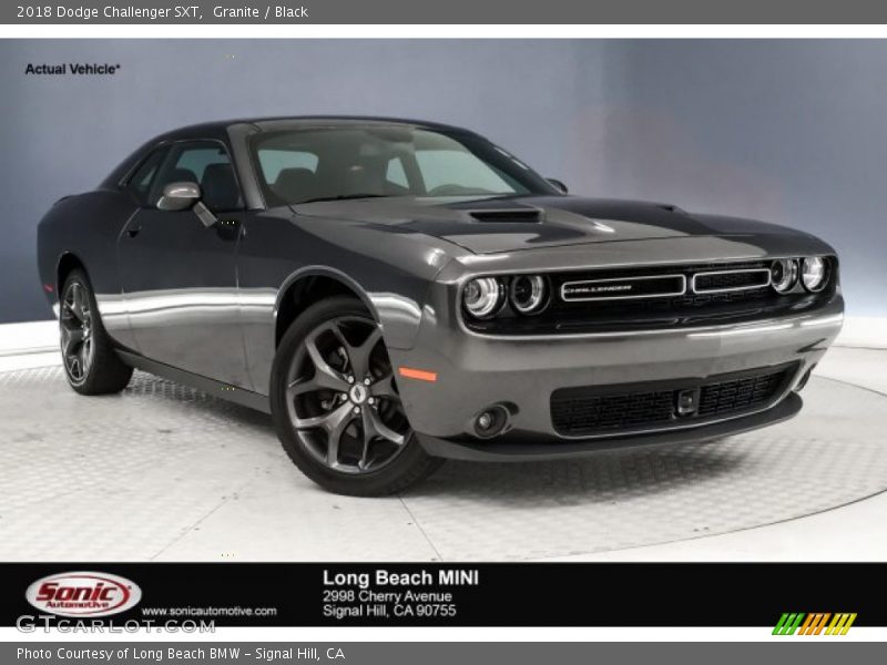 Granite / Black 2018 Dodge Challenger SXT