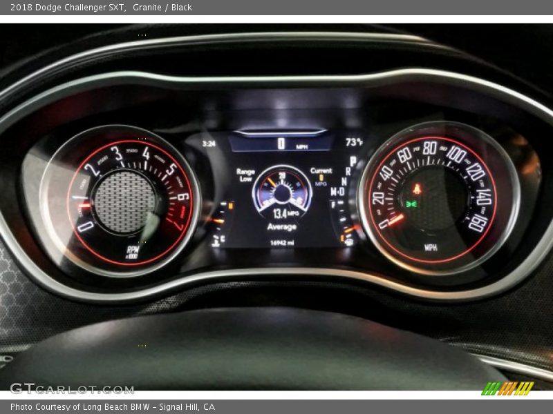 Granite / Black 2018 Dodge Challenger SXT