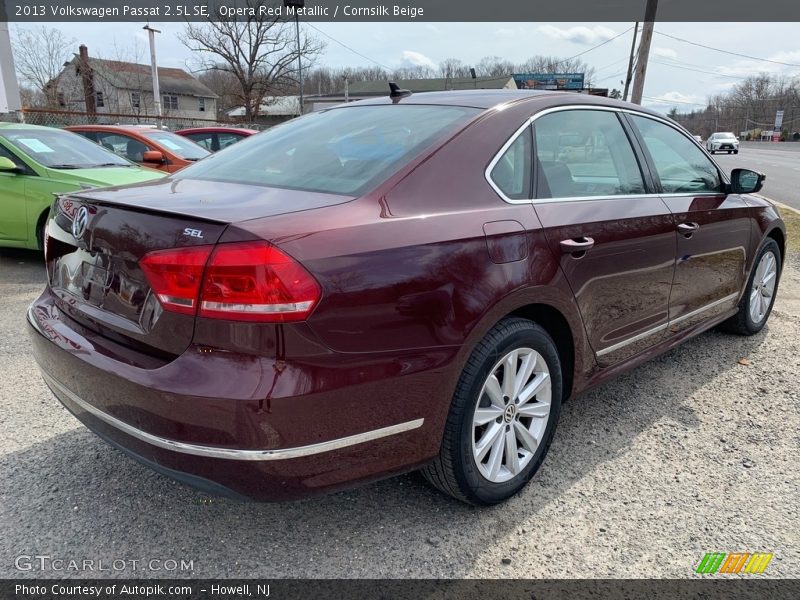 Opera Red Metallic / Cornsilk Beige 2013 Volkswagen Passat 2.5L SE