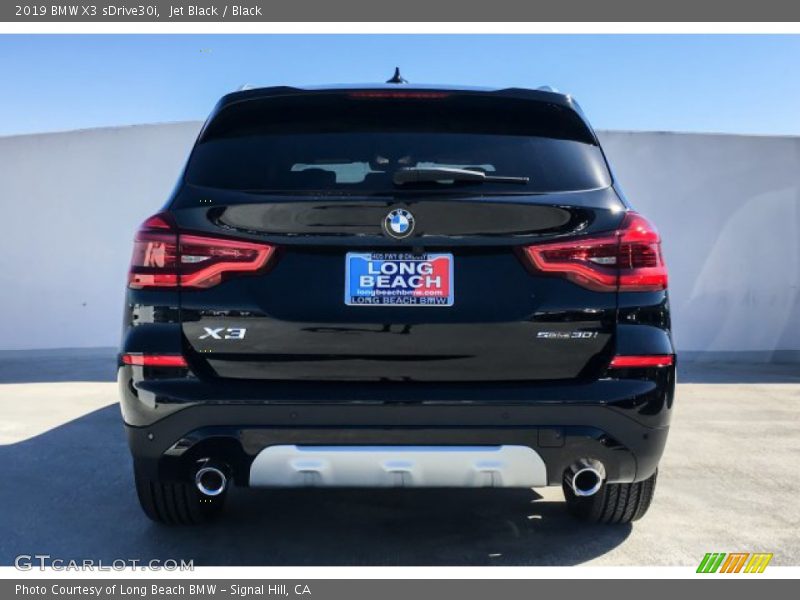 Jet Black / Black 2019 BMW X3 sDrive30i