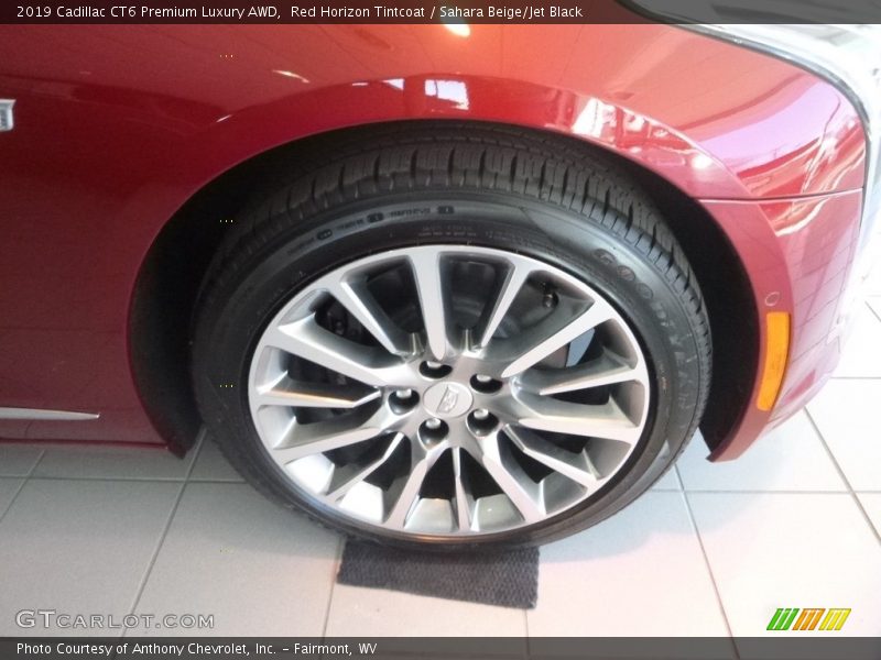 Red Horizon Tintcoat / Sahara Beige/Jet Black 2019 Cadillac CT6 Premium Luxury AWD