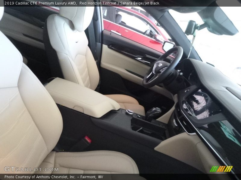 Red Horizon Tintcoat / Sahara Beige/Jet Black 2019 Cadillac CT6 Premium Luxury AWD