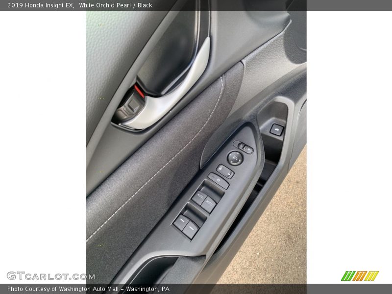 White Orchid Pearl / Black 2019 Honda Insight EX
