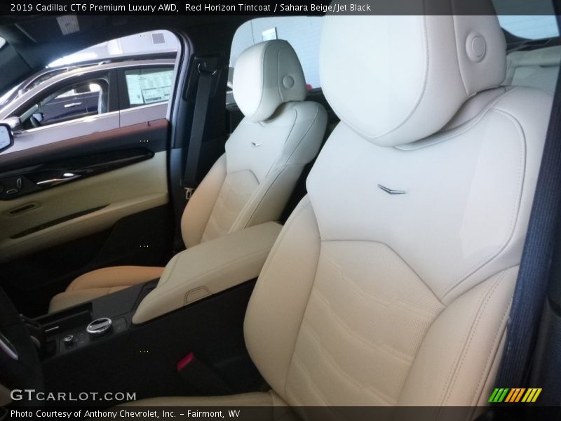 Red Horizon Tintcoat / Sahara Beige/Jet Black 2019 Cadillac CT6 Premium Luxury AWD