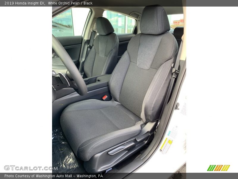 White Orchid Pearl / Black 2019 Honda Insight EX
