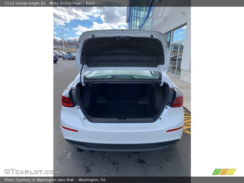 White Orchid Pearl / Black 2019 Honda Insight EX
