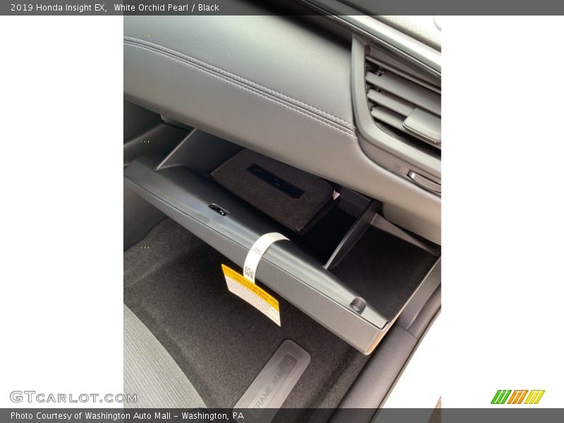 White Orchid Pearl / Black 2019 Honda Insight EX
