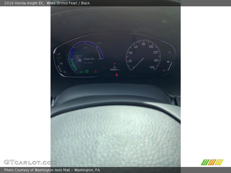 White Orchid Pearl / Black 2019 Honda Insight EX