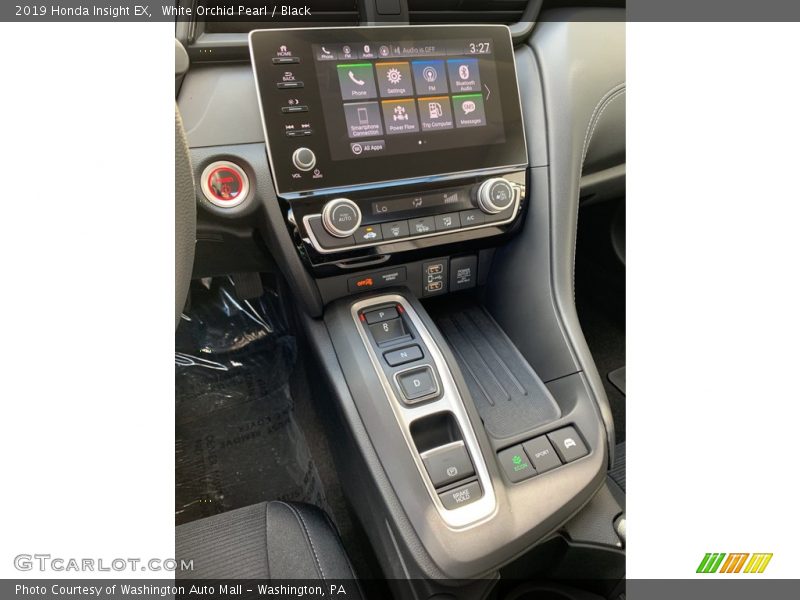 White Orchid Pearl / Black 2019 Honda Insight EX