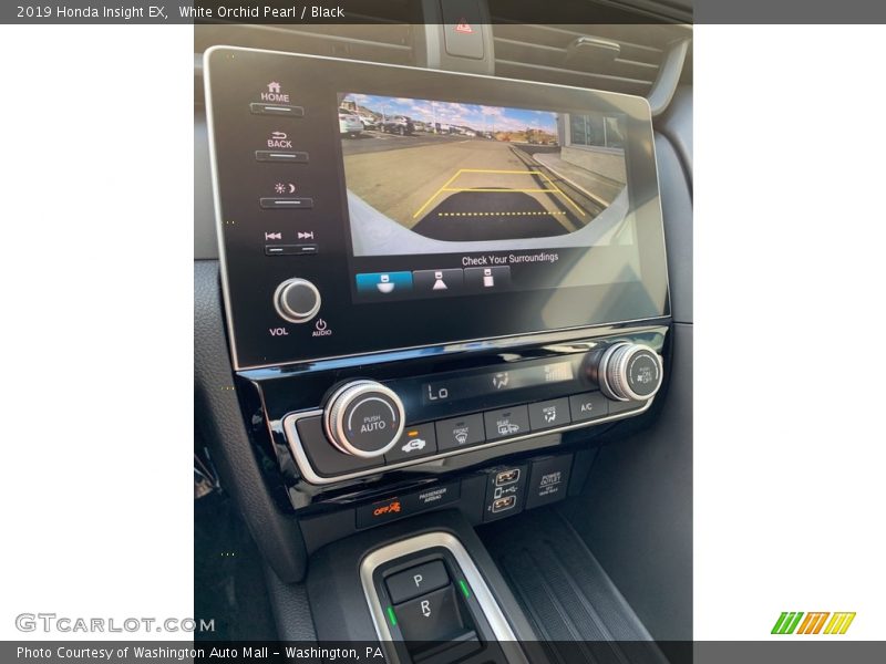 White Orchid Pearl / Black 2019 Honda Insight EX