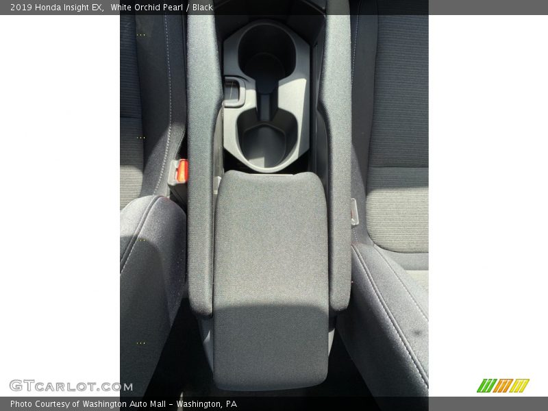White Orchid Pearl / Black 2019 Honda Insight EX