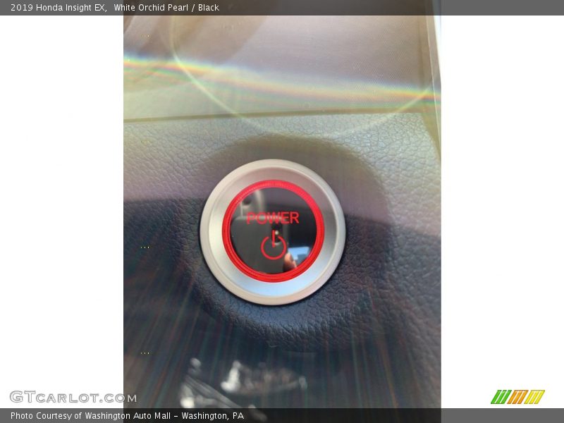 White Orchid Pearl / Black 2019 Honda Insight EX
