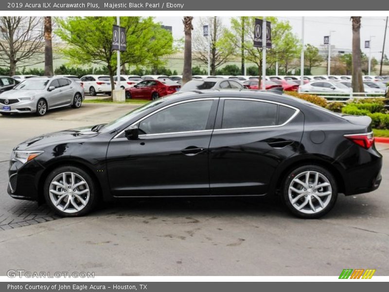 Majestic Black Pearl / Ebony 2019 Acura ILX Acurawatch Plus