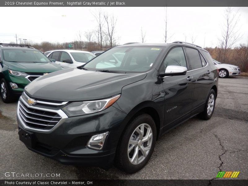 Nightfall Gray Metallic / Jet Black 2019 Chevrolet Equinox Premier