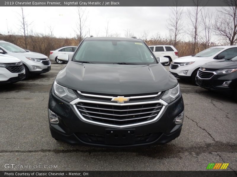 Nightfall Gray Metallic / Jet Black 2019 Chevrolet Equinox Premier