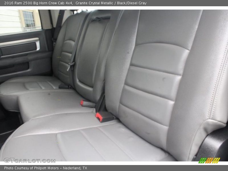 Granite Crystal Metallic / Black/Diesel Gray 2016 Ram 2500 Big Horn Crew Cab 4x4