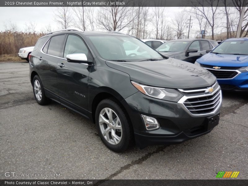 Nightfall Gray Metallic / Jet Black 2019 Chevrolet Equinox Premier