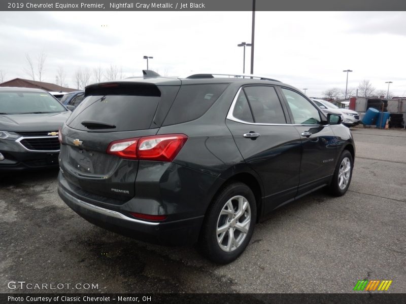 Nightfall Gray Metallic / Jet Black 2019 Chevrolet Equinox Premier