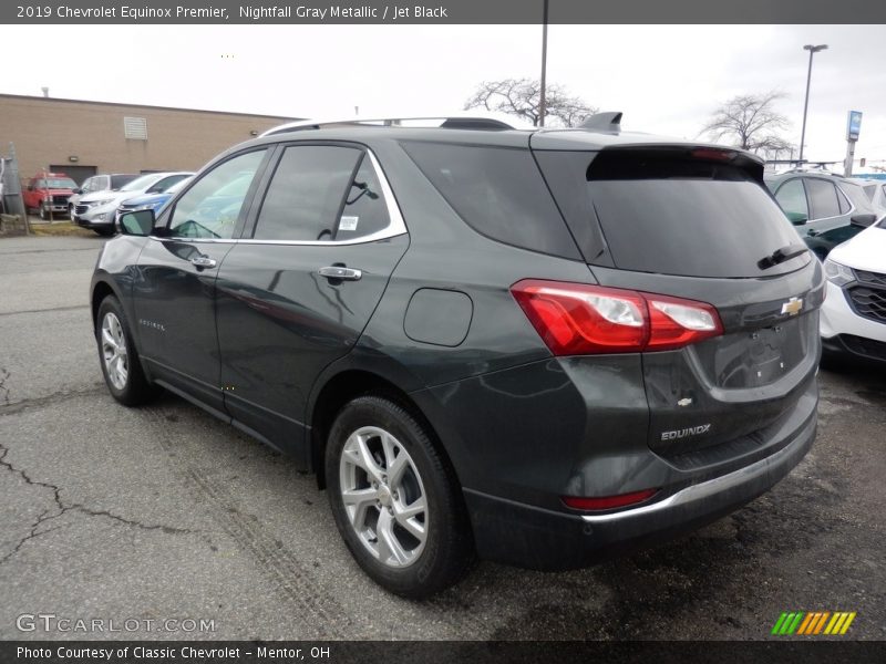 Nightfall Gray Metallic / Jet Black 2019 Chevrolet Equinox Premier