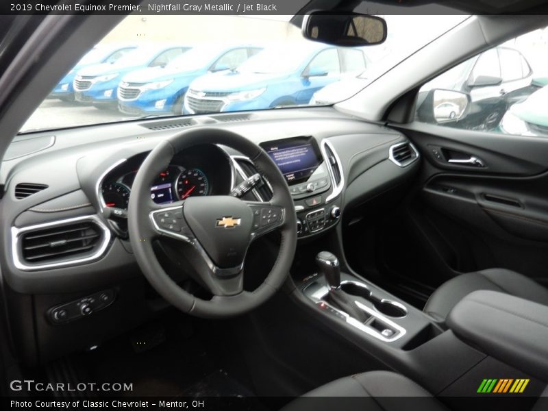 Nightfall Gray Metallic / Jet Black 2019 Chevrolet Equinox Premier
