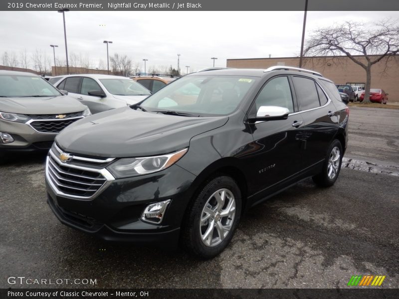 Nightfall Gray Metallic / Jet Black 2019 Chevrolet Equinox Premier