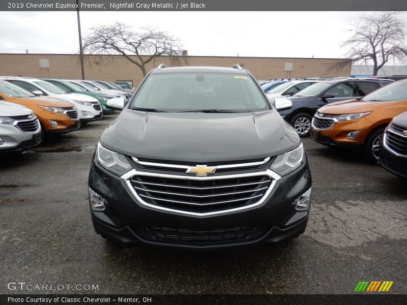 Nightfall Gray Metallic / Jet Black 2019 Chevrolet Equinox Premier