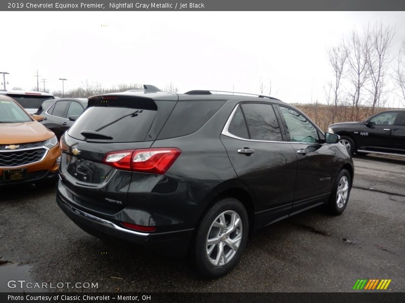 Nightfall Gray Metallic / Jet Black 2019 Chevrolet Equinox Premier