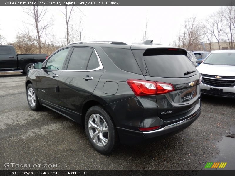 Nightfall Gray Metallic / Jet Black 2019 Chevrolet Equinox Premier