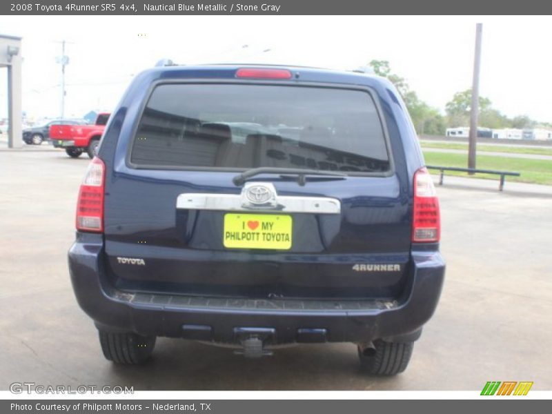 Nautical Blue Metallic / Stone Gray 2008 Toyota 4Runner SR5 4x4