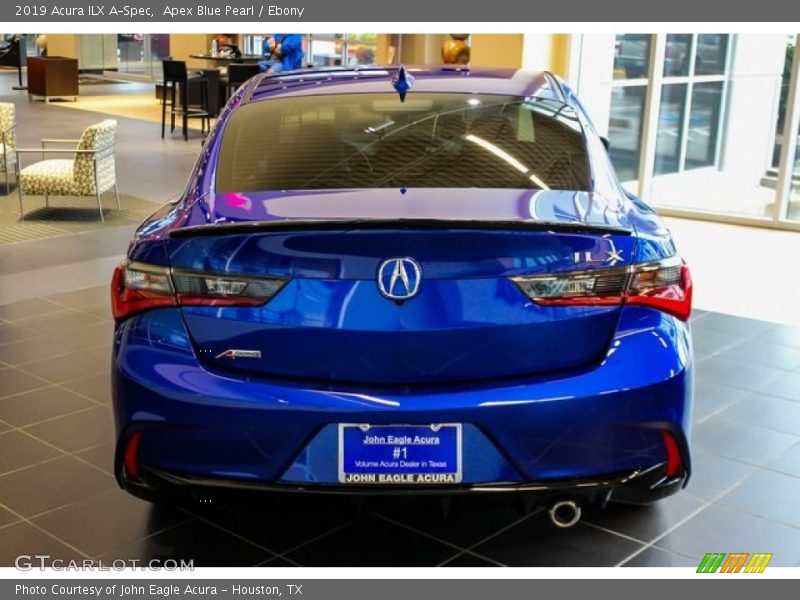 Apex Blue Pearl / Ebony 2019 Acura ILX A-Spec